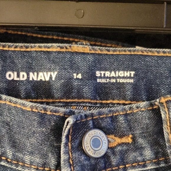 Old Navy Kids Blue Jeans - Picture 3 of 4